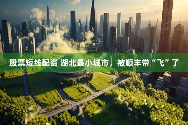股票短线配资 湖北最小城市，被顺丰带“飞”了