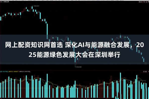 网上配资知识网首选 深化AI与能源融合发展，2025能源绿色发展大会在深圳举行