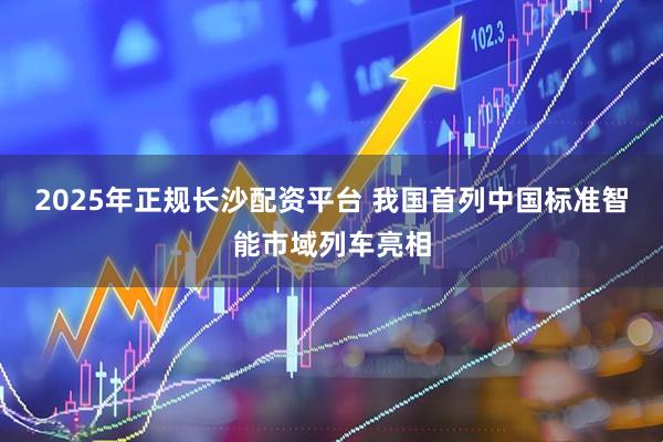 2025年正规长沙配资平台 我国首列中国标准智能市域列车亮相