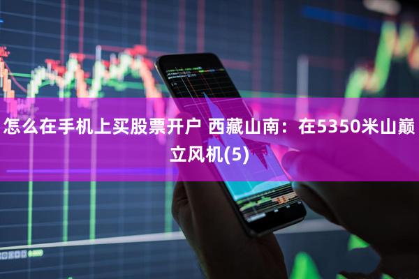 怎么在手机上买股票开户 西藏山南：在5350米山巅立风机(5)
